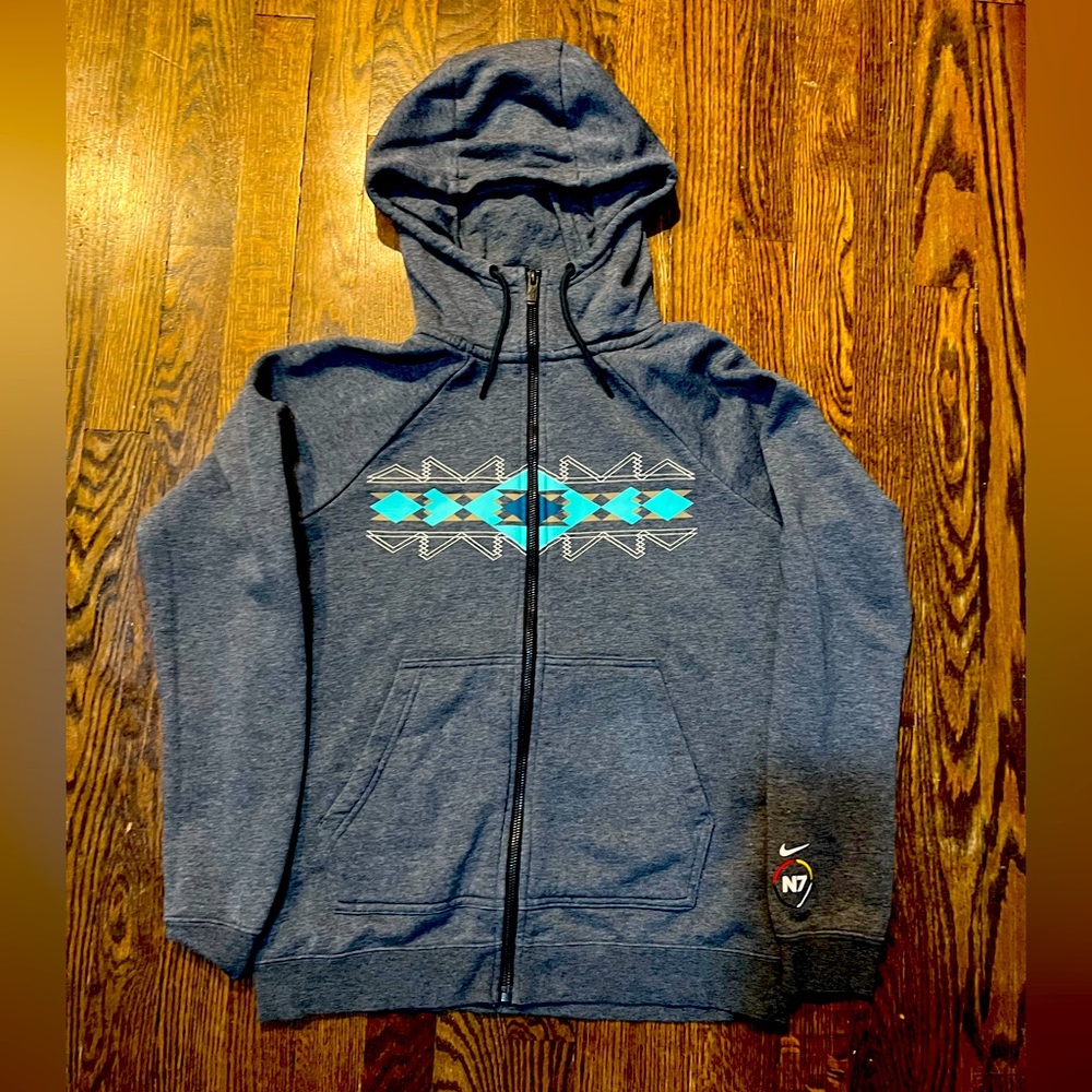 Nike N7 Aztec Southwestern Hoodie Full Zip